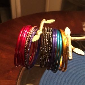 Metal bangles
